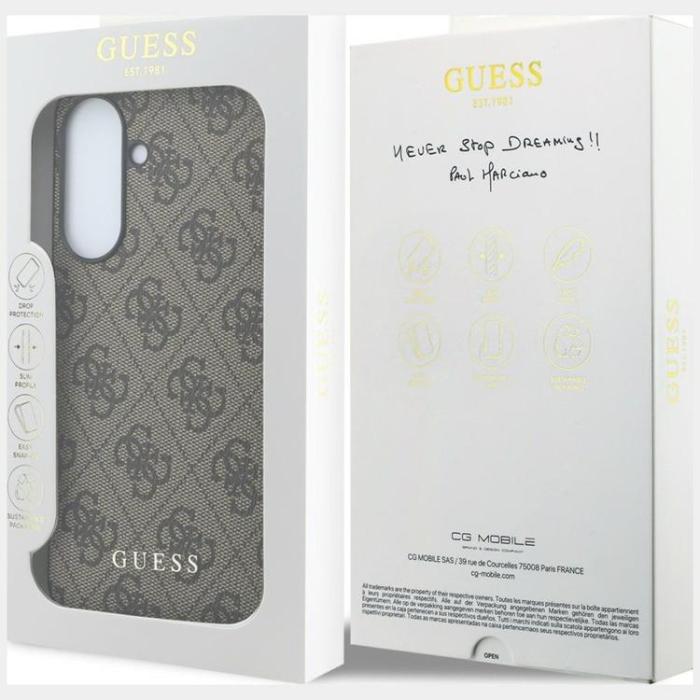 Guess - Guess Mobilskal För Galaxy A57 5G Classic 4G - Brun