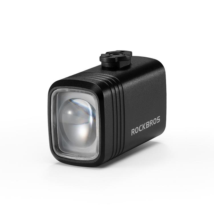 Rockbros Cykellampa 2800 mAh 1000 lm Framladdningsbar M6 - Svart