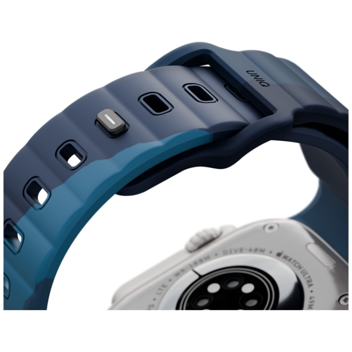 UNIQ - Uniq Apple Watch 49/46/45/44mm Armband Rubber - Strom