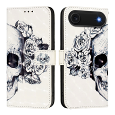 A-One Brand - iPhone 17 Air Plånboksfodral Printing Pattern Med Strap