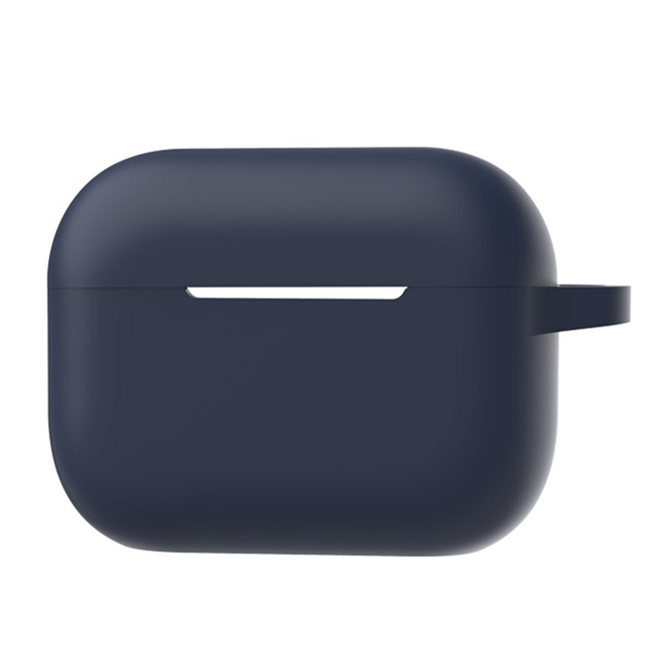 AirPods Pro 2 Mobilskal med Ringspänne Bluetooth Anti-drop Silikon A2 - Blå (Midnattsblå) | 5566 | AlltMobil
