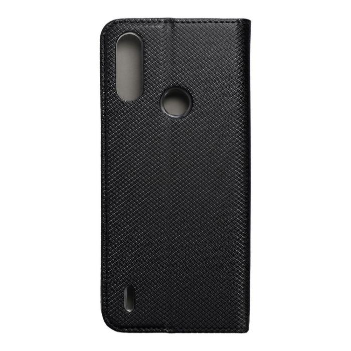 OEM - Moto E7/E7i (Power) Plånboksfodral Smart Konstläder - Svart
