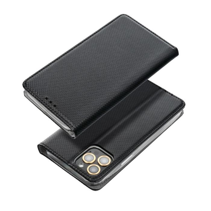 OEM - Moto E7/E7i (Power) Plånboksfodral Smart Konstläder - Svart