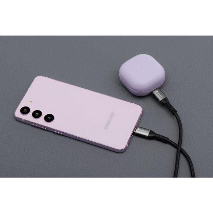 Forcell - Forcell USB-A till USB-C Kabel 66W 2m QC3.0 3A Cafule - Svart