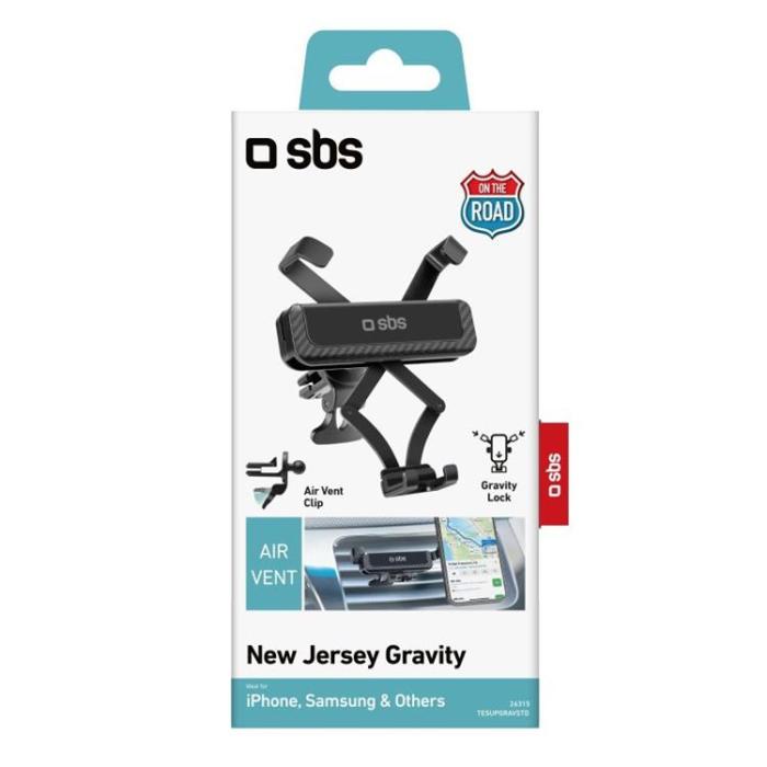 SBS - SBS Gravity Smartphonehållare TESUPGRAVSTD - Svart