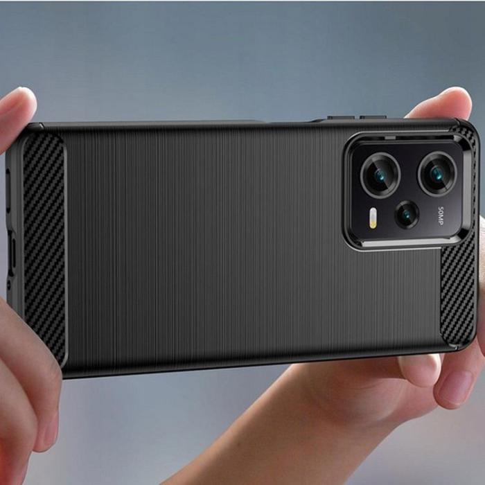 UTGATT - Tech-Protect Xiaomi Redmi Note 12 Mobilskal TpuCarbon