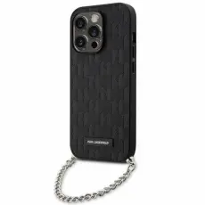 KARL LAGERFELD - KARL LAGERFELD Mobilskal till iPhone 14 Pro Monogram Chain