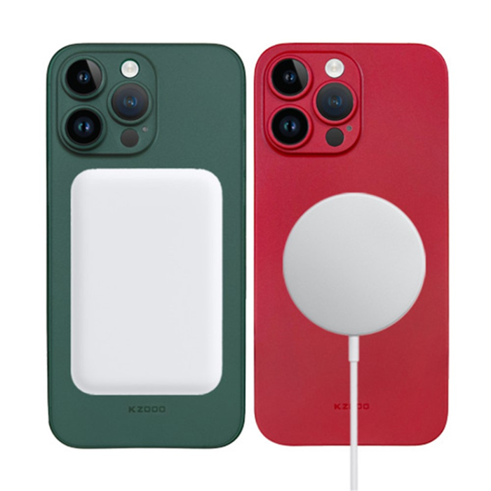 KZDOO - KZDOO iPhone 15 Pro Max Mobilskal Frosted Air Skin - Rosa