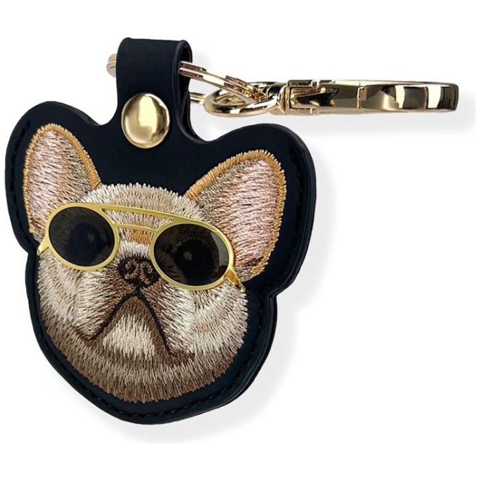 NIMMY - Nimmy AirTag Skal Glasses Cool Dog - Svart