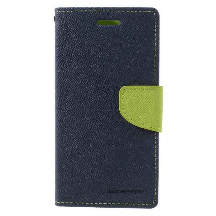 Mercury Fancy Diary Plånboksfodral till HTC One (M7) -Mörkblå | 2353 | AlltMobil