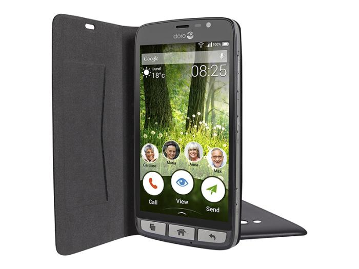 Doro - Doro Flip Cover Liberto 825 Black