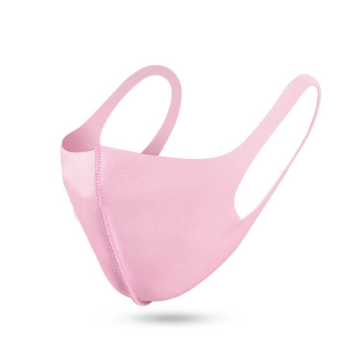 UTGATT5 - 1 Pack Tvättbar mask Munskydd Skyddsmask Rosa
