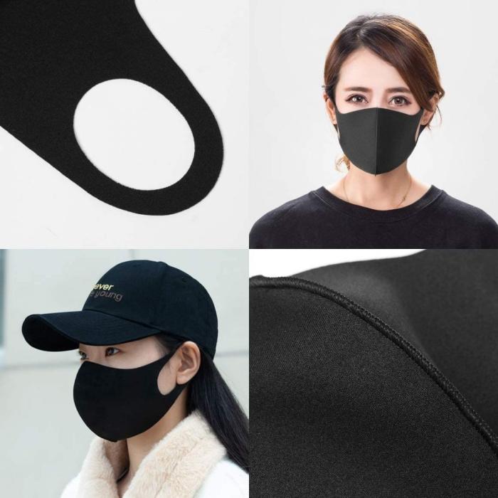 OEM - 2 Pack Tvättbar mask Munskydd Skyddsmask Vit
