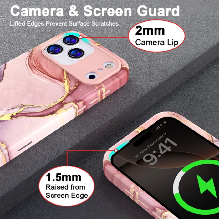 A-One Brand - iPhone 17 Pro Max Mobilskal Vattentryck - P-GWL10033