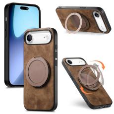 A-One Brand - iPhone Air Mobilskal Rotating Kickstand - Brun