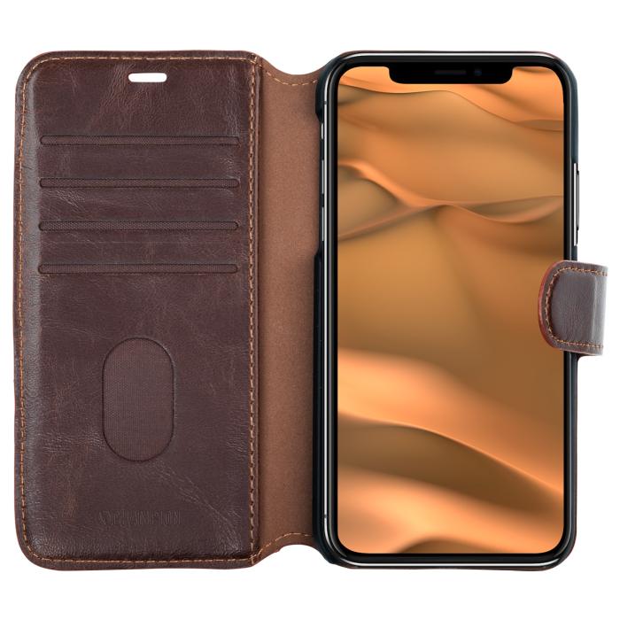 UTGATT4 - Champion Slim Wallet Case iPhone 11 Brun