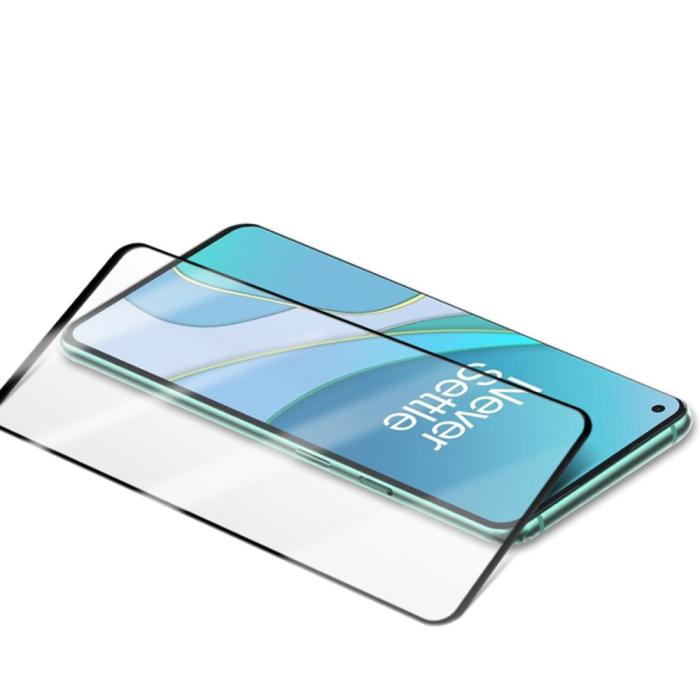 Mocolo - MOCOLO Härdat Glas Skärmskydd OnePlus 8T - Svart