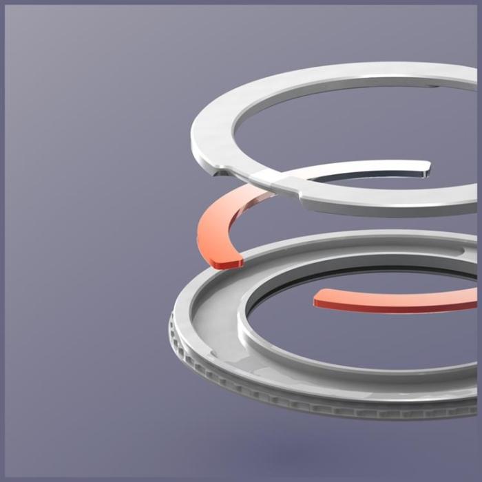 Araree - Araree Galaxy Z Fold 7 Mobilskal MagSafe Qi2 Nukin 360 S Kickstand - Clear