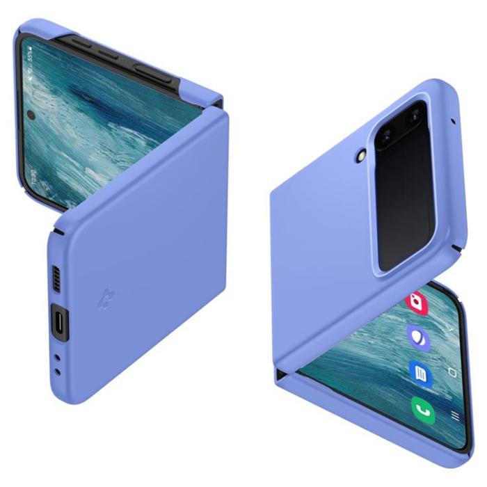 UTGATT - Spigen Galaxy Z Flip 4 Skal Airskin - Cornflower Blå