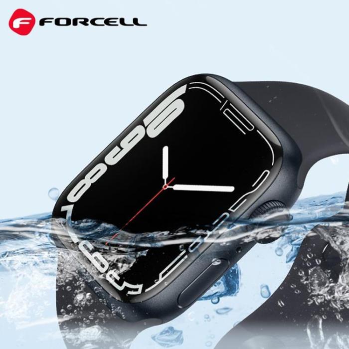 Forcell - Forcell Apple Watch 6/7/8/SE/Ultra (42/44/45/49mm) Band - Svart
