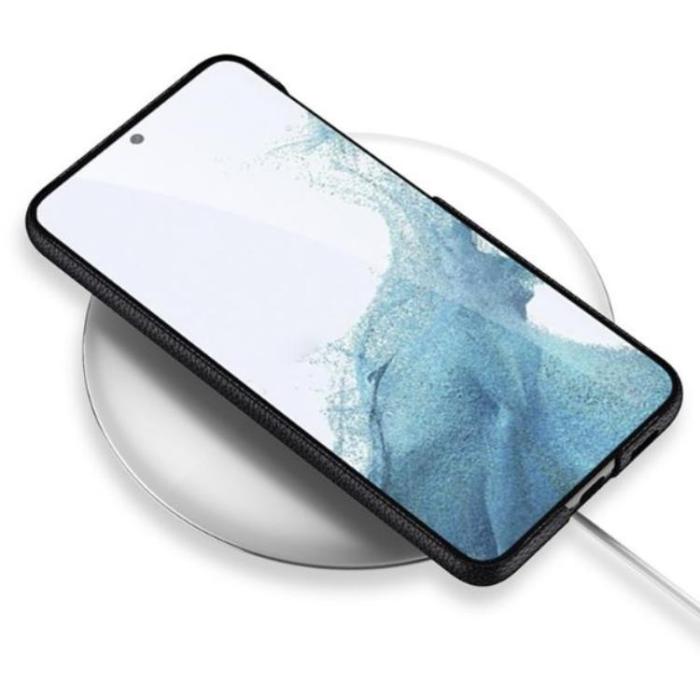 GKK - GKK Galaxy S23 Mobilskal Kickstand PU-Läder - Vinröd