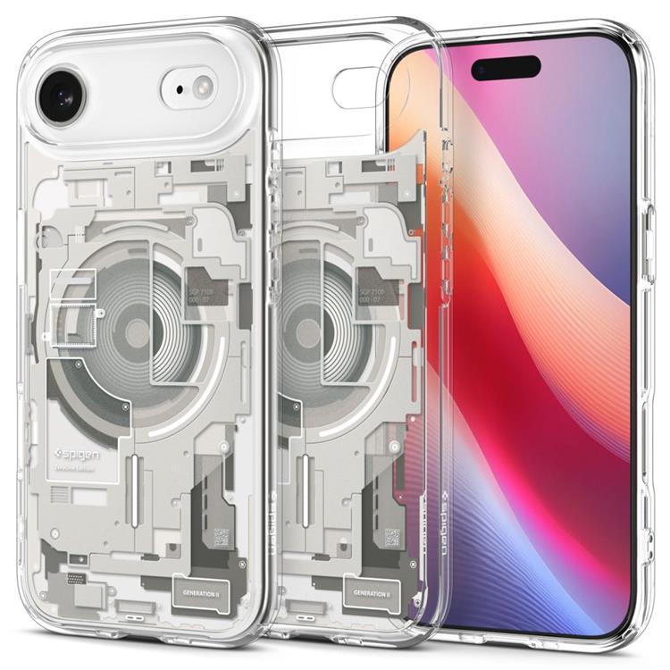 Spigen iPhone Air Mobilskal Magsafe Ultra Hybrid - Natural Titanium Zero One | 2353 | AlltMobil
