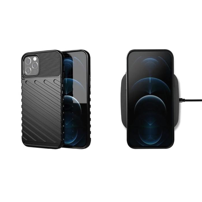 OEM - iPhone 16 Plus Mobilskal Thunder - Svart