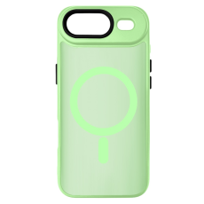 A-One Brand - iPhone 17 Air Mobilskal MagSafe Skin Touch - Mintgrön