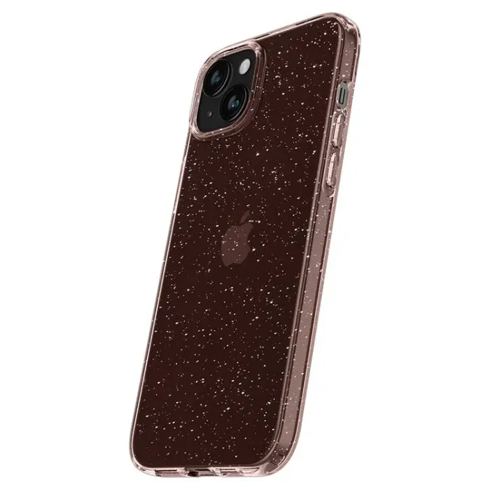Spigen - Spigen iPhone 15 Plus Mobilskal Liquid Crystal - Rosa