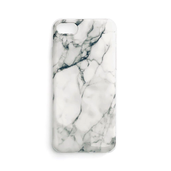 Wozinsky - Wozinsky Galaxy S22 Ultra Mobilskal Marble - Vit