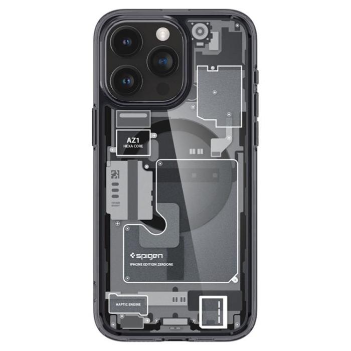 Spigen - Spigen iPhone 15 Pro Mobilskal Magsafe Hybrid - Zero One