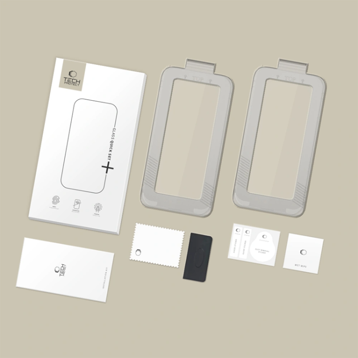 Tech-Protect - [2-Pack] Tech-Protect iPhone 17 Pro Härdat Glas Skärmskydd - Svart