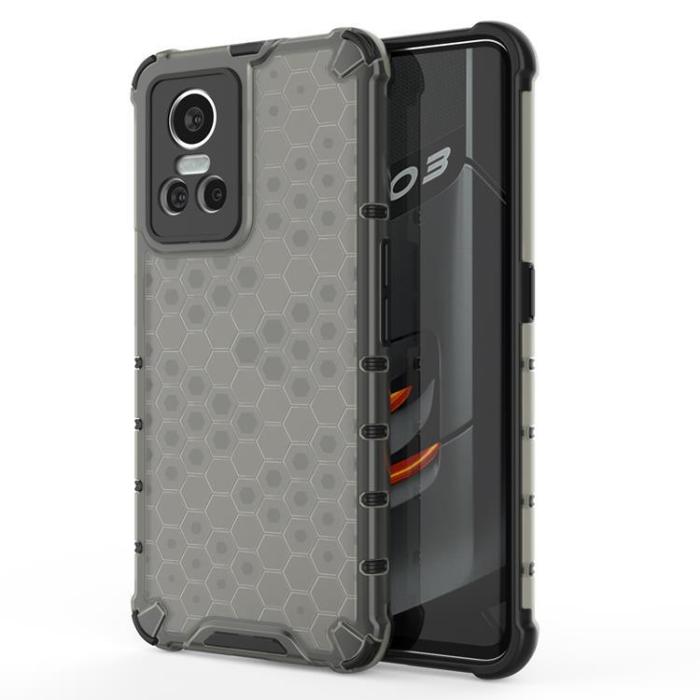OEM - Realme 9 Pro Skal Honeycomb Armored - Svart