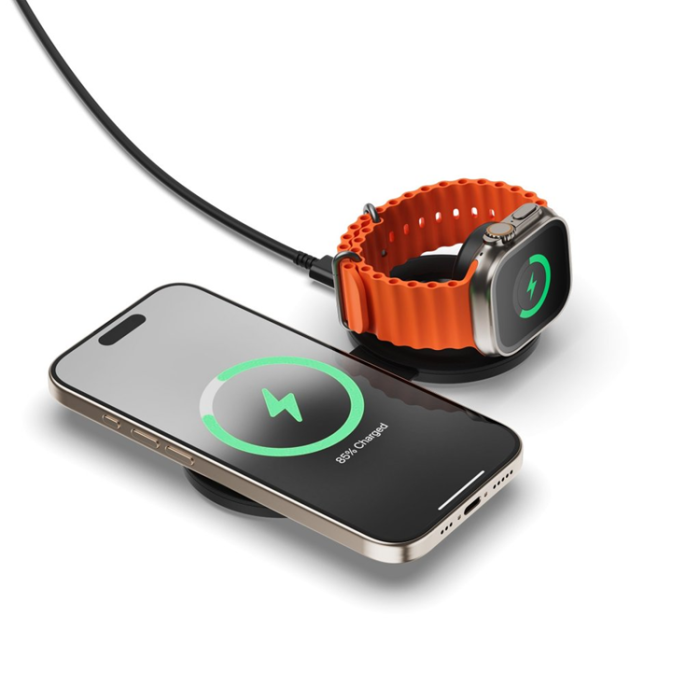 Satechi - Satechi Trådlös Laddare iPhone, Apple Watch - Svart