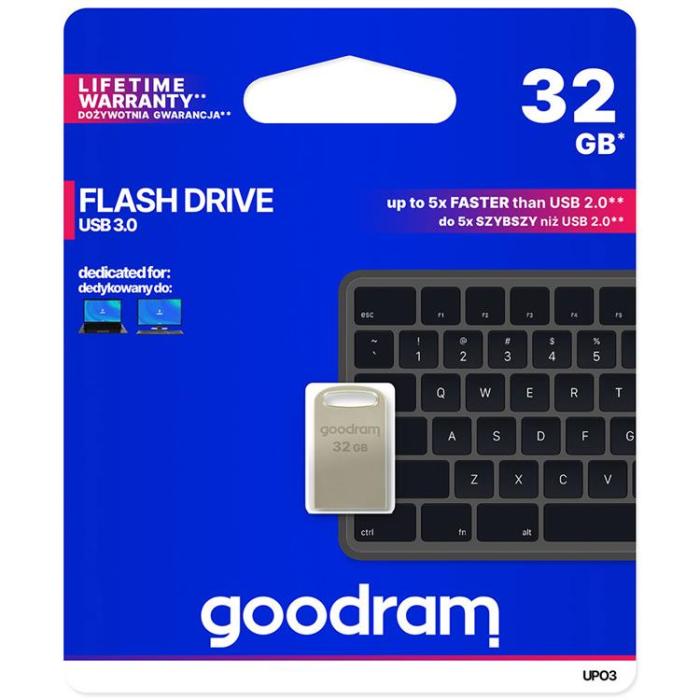 UTGATT1 - Goodram Pendrive 32 GB Gen2 - Silver