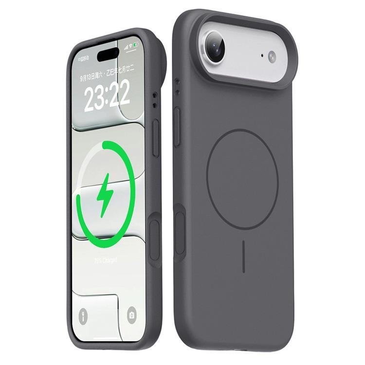 iPhone Air Mobilskal MagSafe Liquid Silikon - - Grå (Grå) | 2353 | AlltMobil