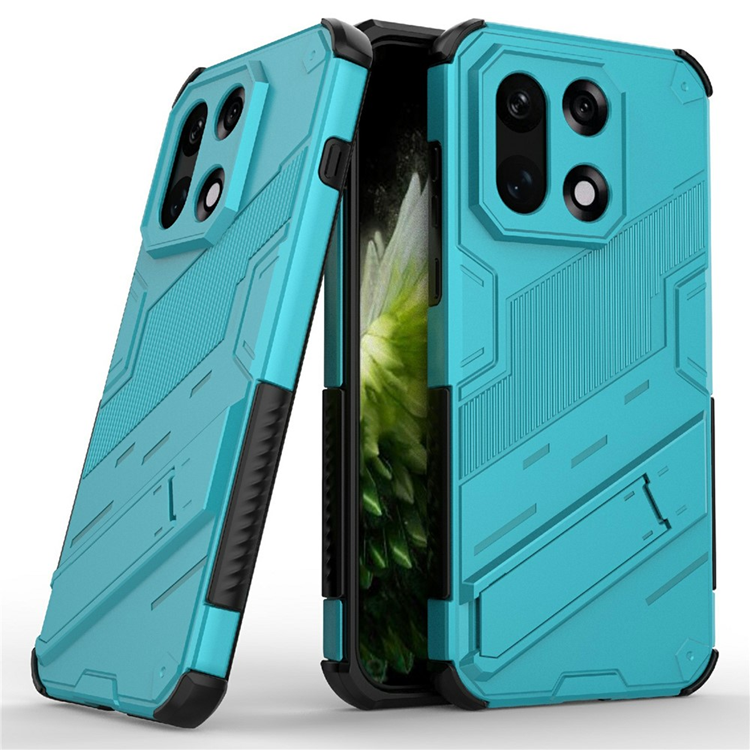 OnePlus 15 Mobilskal PC + TPU Shockproof Kickstand - Blå (Babyblå) | 2353 | AlltMobil