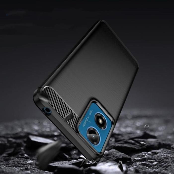 Tech-Protect - Tech-Protect Motorola Moto G24/G24 Power/G04 Mobilskal TPUCarbon