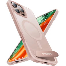 Torras - Torras iPhone 16 Pro Max Mobilskal Magsafe Kickstand - Desert Guld