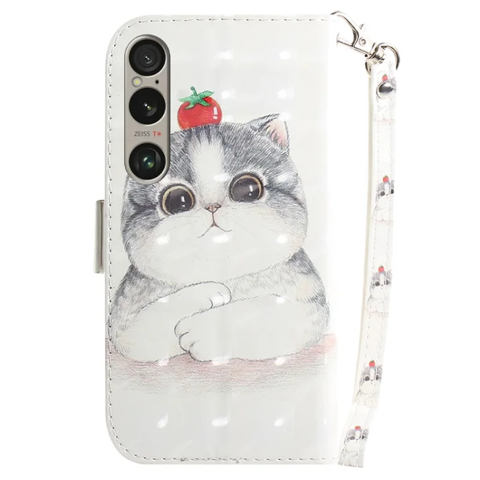 A-One Brand - Sony Xperia 1 VI Plånboksfodral med Handledsrem - Cat