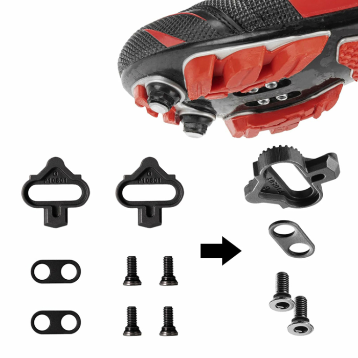 Rockbros - Rockbros Halvlåsande Plattformscykelpedaler PD303 - Svart