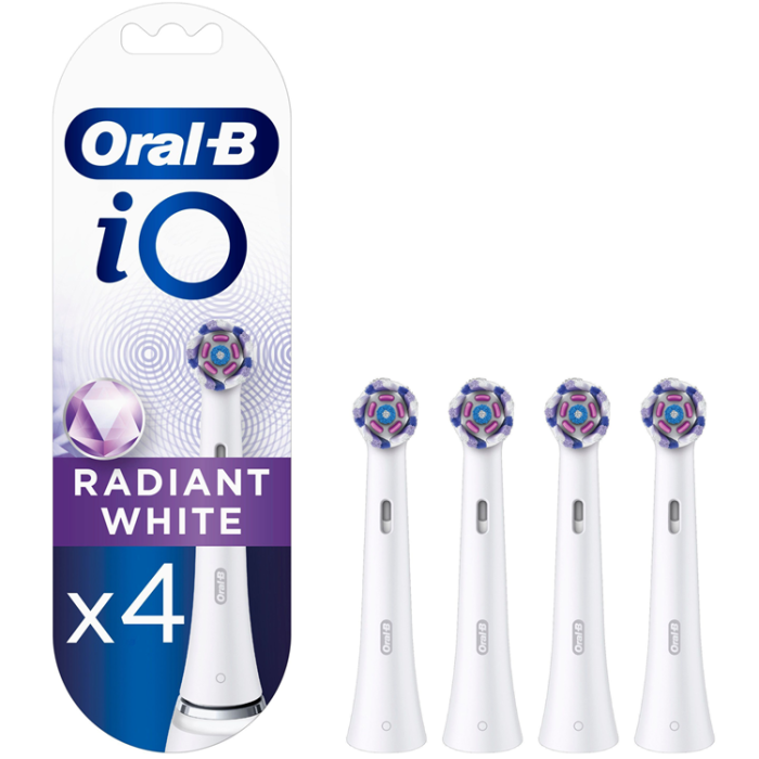 Oral B - Oral B Borsthuvud iO Radiant 4st - Vit