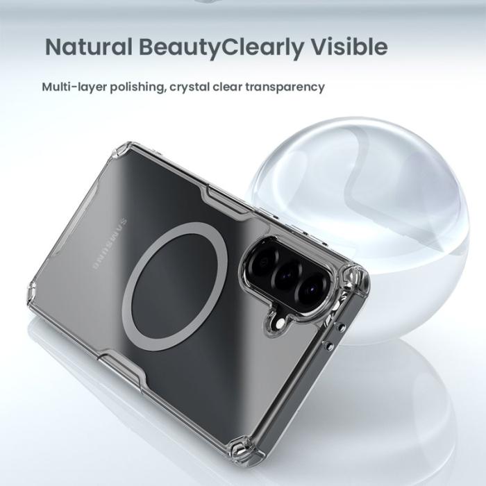 Nillkin - NILLKIN Mobilskal till Samsung Galaxy A57 TPU + PC Ultra Clear - Vit