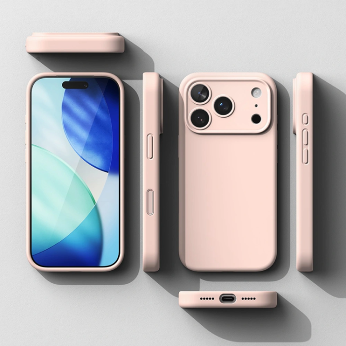 Ringke - Ringke iPhone 17 Pro Max Mobilskal Magsafe Magnetic Silikon - Rosa
