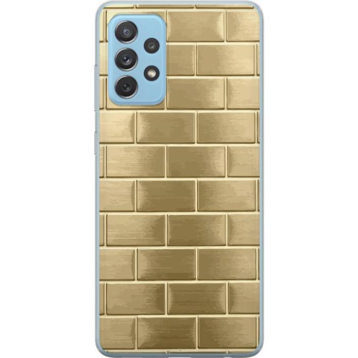 iSecrets - Mobilskal till Samsung Galaxy A52 5G med Gyllene Murstenar