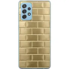 Gustaf - Mobilskal till Samsung Galaxy A52 5G med Gyllene Murstenar