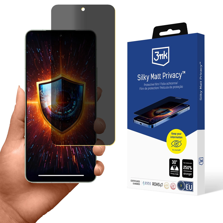 3MK Xiaomi 15 Pro Plastfilm Skärmskydd Privacy Silky Matt | 5468 | AlltMobil