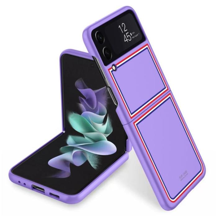 OEM - Galaxy Z Flip 4 Skal Drop Proof - Lila