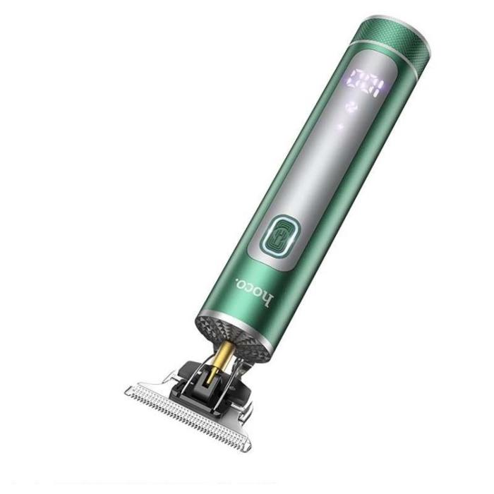 Hoco - Hoco Hårklippare 1200mAh DAR03 - Mörkgrön