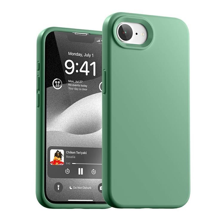Mercury iPhone 16e Mobilskal Silikon - Grön | 2353 | AlltMobil